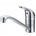 American Imaginations 1 Hole Brass Faucet In Chrome Color AI-36047